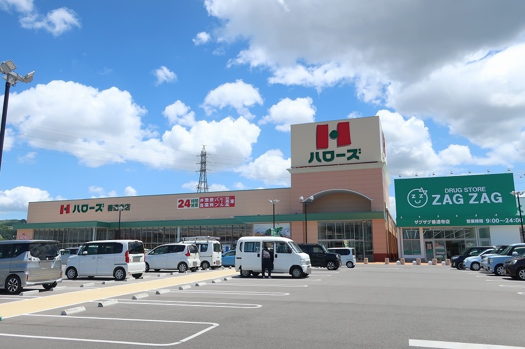 スーパー　ハローズ善通寺店（スーパー）まで407m