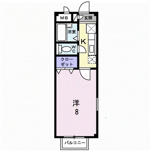 アウローラハイツの間取り