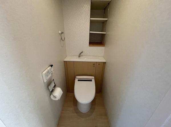 【狭山ハウス3棟のトイレ】