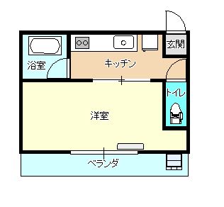 大関マンションの間取り