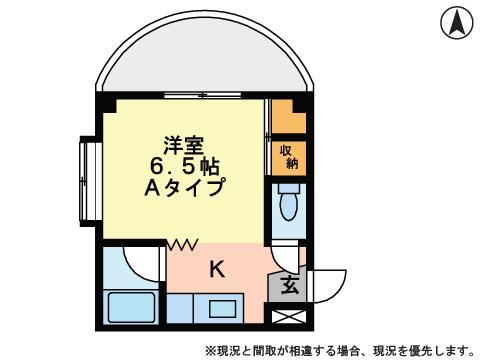 新岡本ビルの間取り