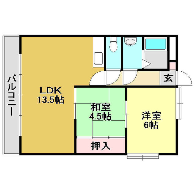 ロゼ２の間取り