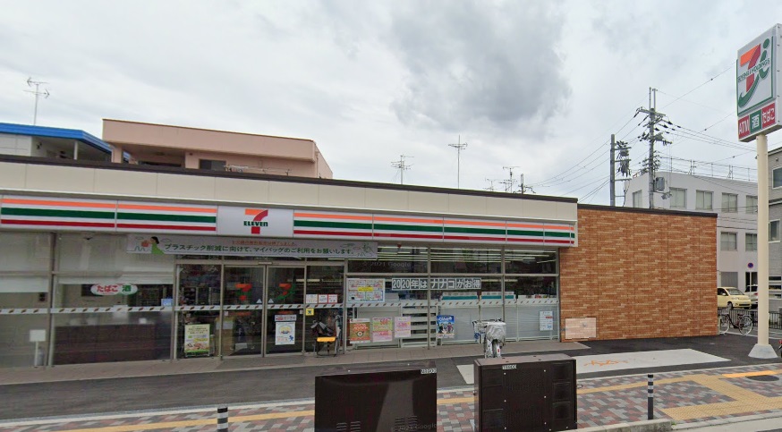 コンビニ　セブンイレブン東大阪花園東町2丁目店（コンビニ）まで361m