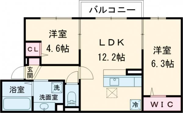 アニエスの間取り