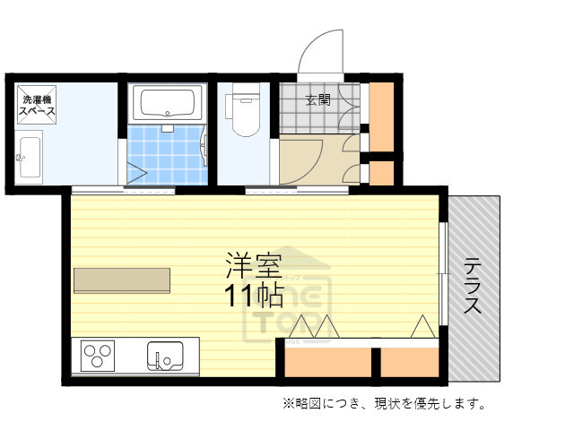 ROBUSTO岡町北の間取り