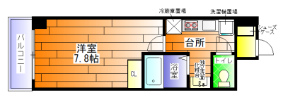 ペンシオーネオ大塚町の間取り