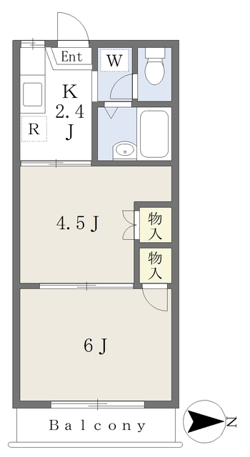 磯子ＪＳハイツの間取り