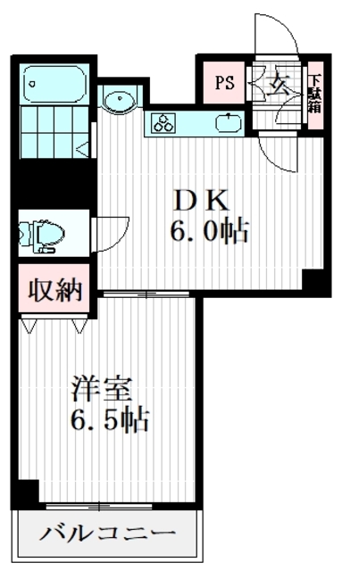 パール馬込の間取り