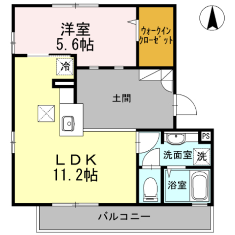 セジュール山野草の間取り