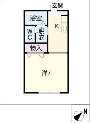 ディアス大林の間取り