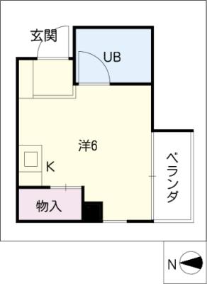 第８スカイパレスの間取り