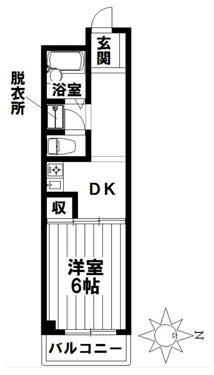 エーデルハイム成田の間取り