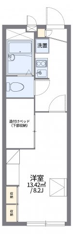 レオパレス長根の間取り