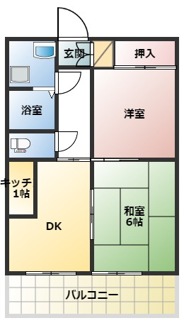 スカイプラザ焼津の間取り