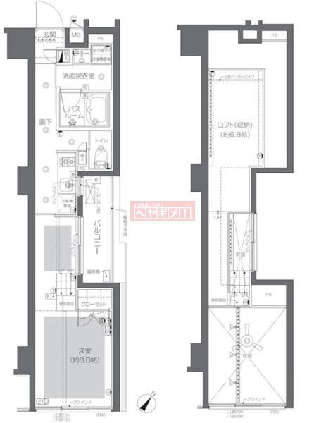 ＺＯＯＭ渋谷神山町の間取り