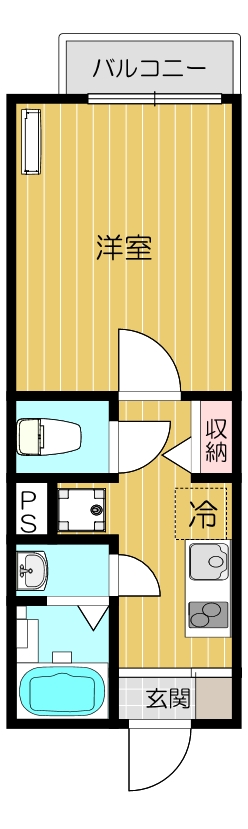 サリエンテＫＫの間取り