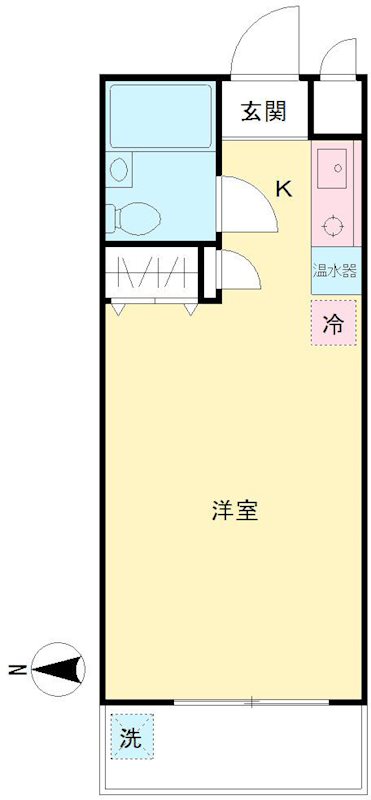 アーバンタカノの間取り