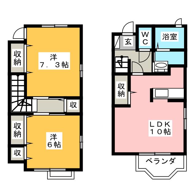 サンラフィネIIの間取り