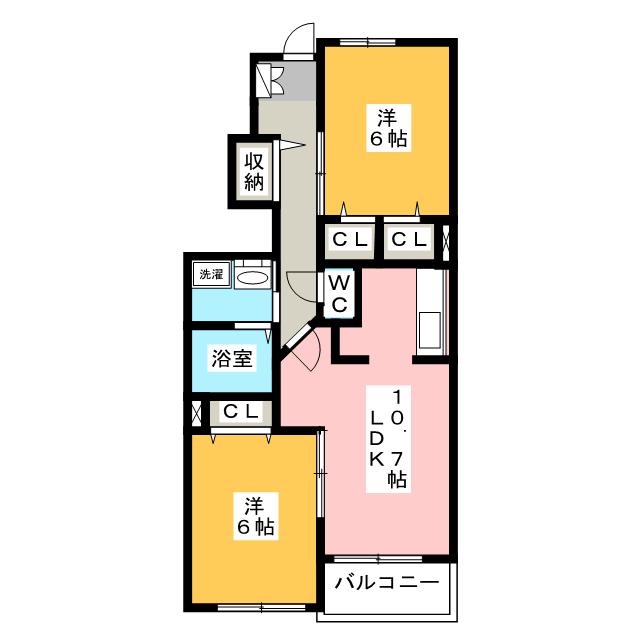 エクセレント　ヴィラの間取り