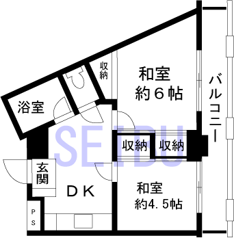 吉正ビルの間取り