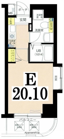 グリフィン横浜・東白楽の間取り