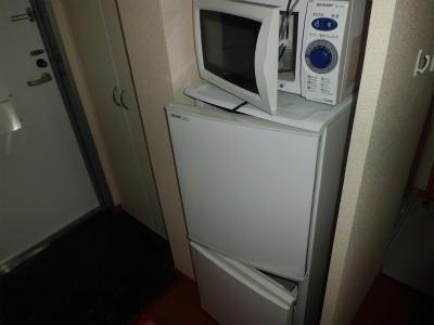 その他　冷蔵庫と電子レンジ。
