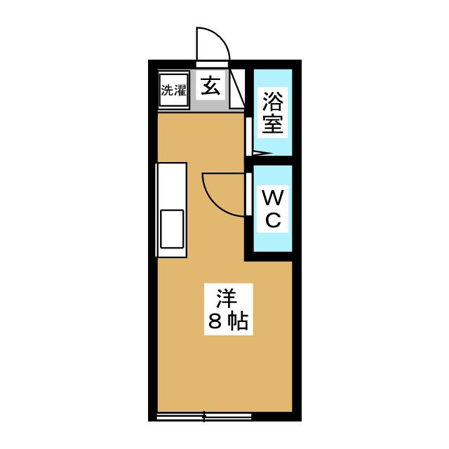 カロハイムの間取り
