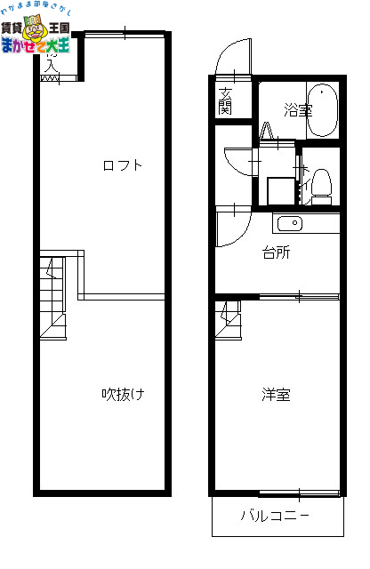 ＲＩＭハイツの間取り