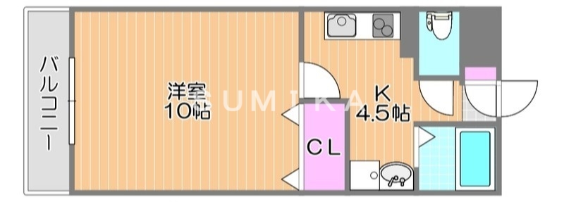 グランツ・Ｍの間取り