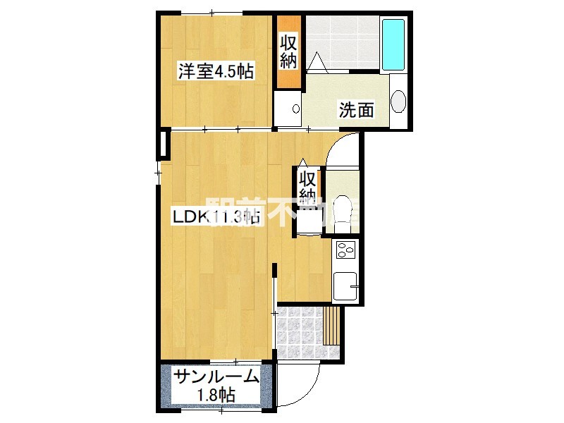 エスペランサ田代の間取り