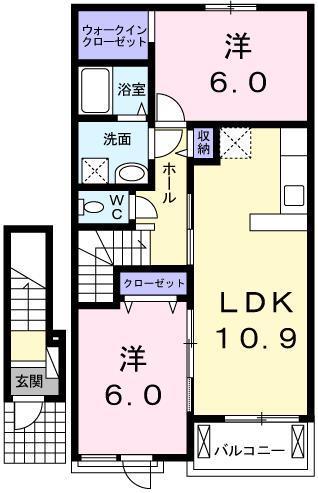 南青山ガーデンハイツの間取り