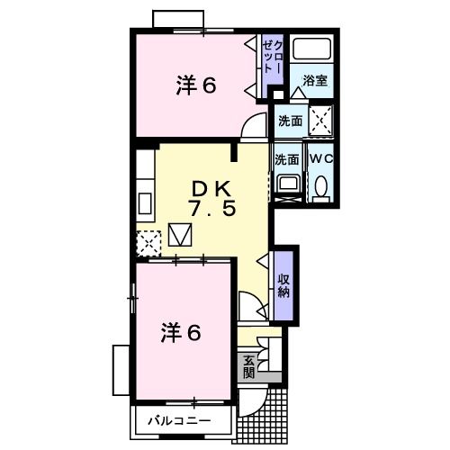 エンペラドールの間取り