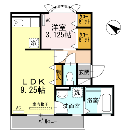 アイリス・ハイツの間取り