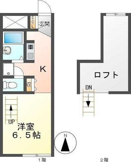 ME MAISON 上飯田の間取り