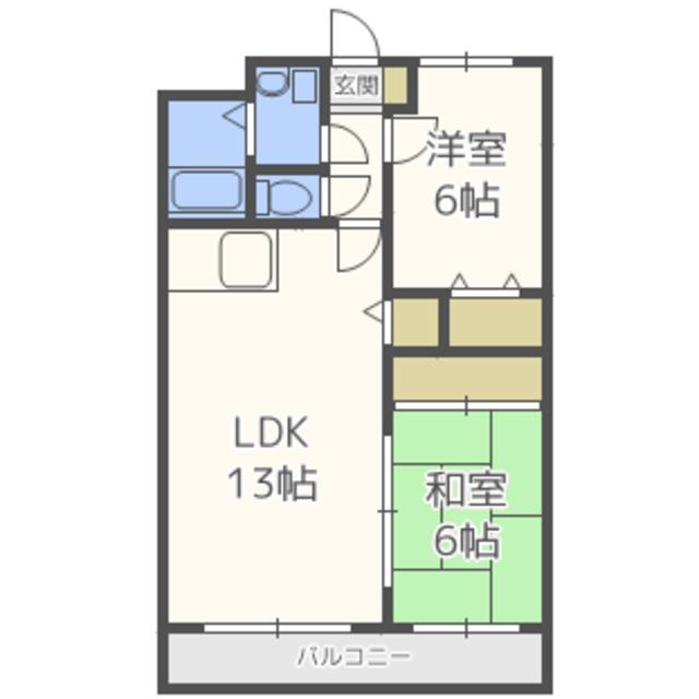 エスポワール２１の間取り