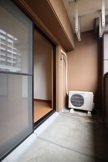 【福岡市博多区榎田のマンションのバルコニー】