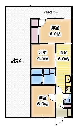 メゾン・ド・アカシヤの間取り