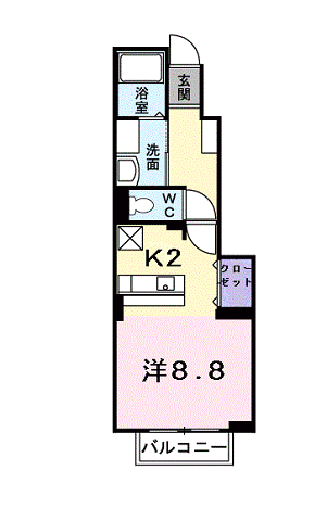 ブリーゼ・Ｆの間取り