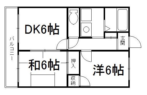 グリーンベルI号館の間取り