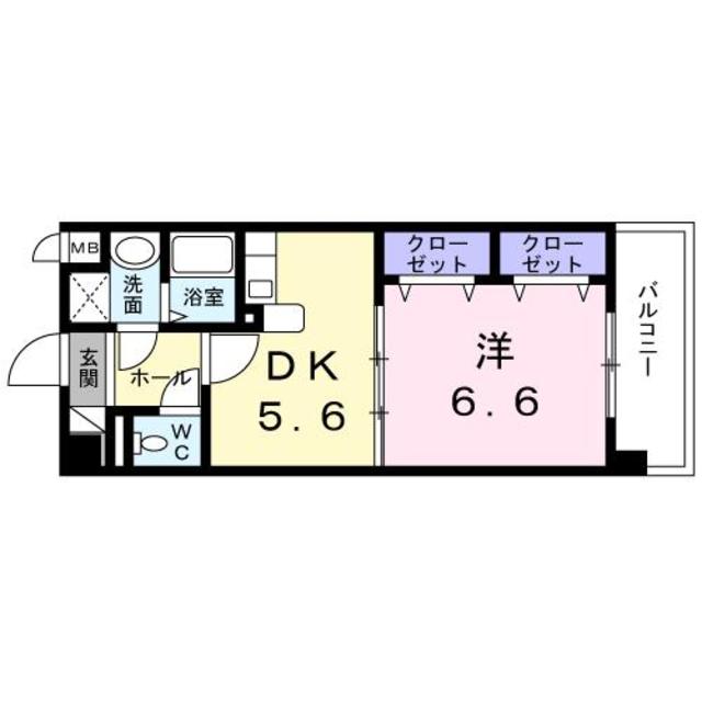 リバーハイツ石塚の間取り