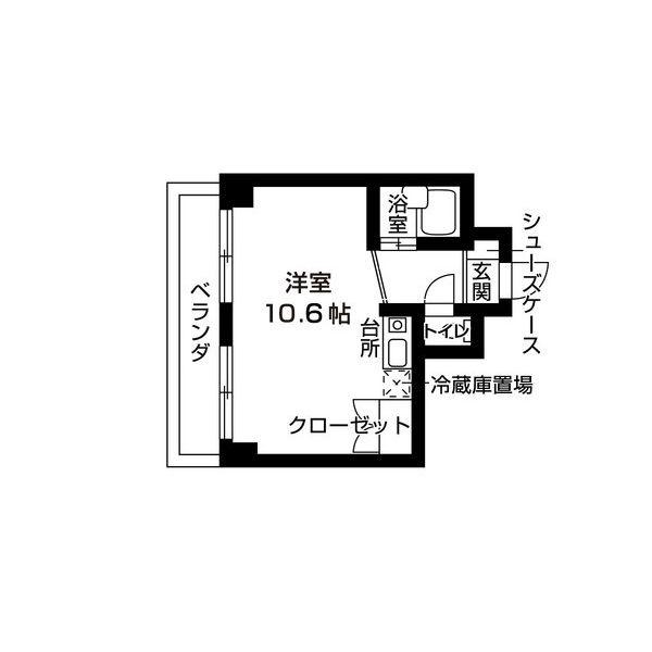 瀬戸市矢形町のマンションの間取り