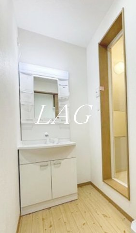 洗面設備　洗面台です。