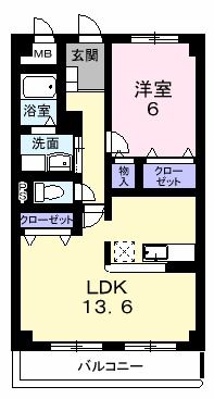 シャトー・プティシャンの間取り