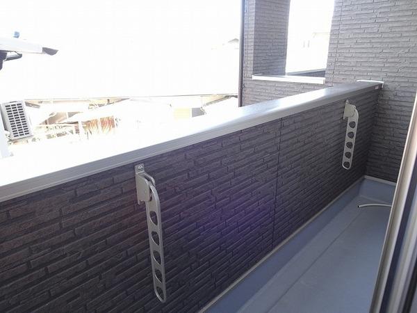 バルコニー　明るいバルコニー！