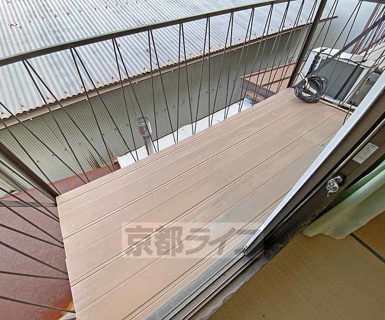 バルコニー　東向きバルコニーです。