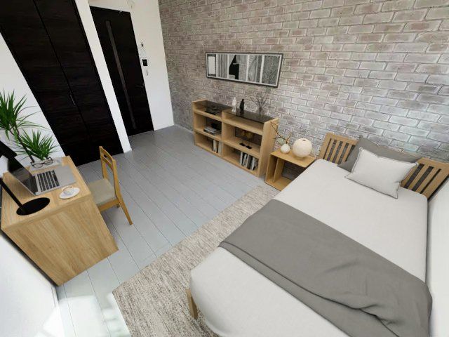 居室・リビング　庭