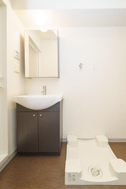 洗面設備　洗面所です