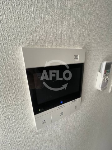 セキュリティ　カスタリアタワー肥後橋　モニター付きインターフォン