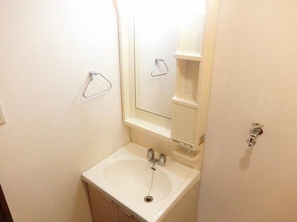 洗面設備　独立洗面台！