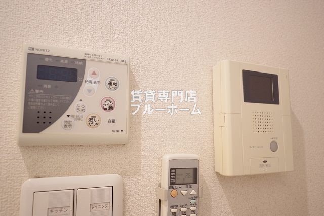 セキュリティ　モニター付きのインターホンです！